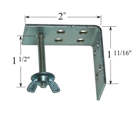 metal bracket tilt adjustment slot wing nut|Mounting Bracket for Board.